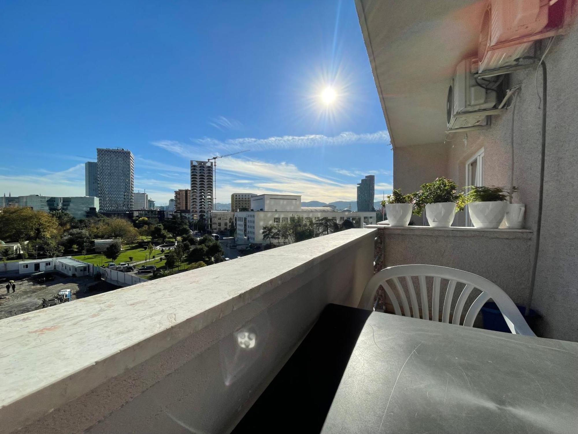 Downtown View Modern Apartment Tirana Esterno foto